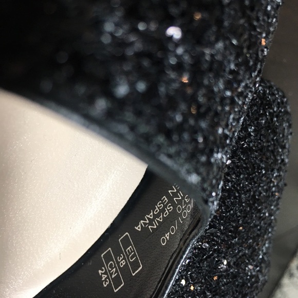 Zara basic collection Glitter Court Pumps EU38 - Picture 6 of 8